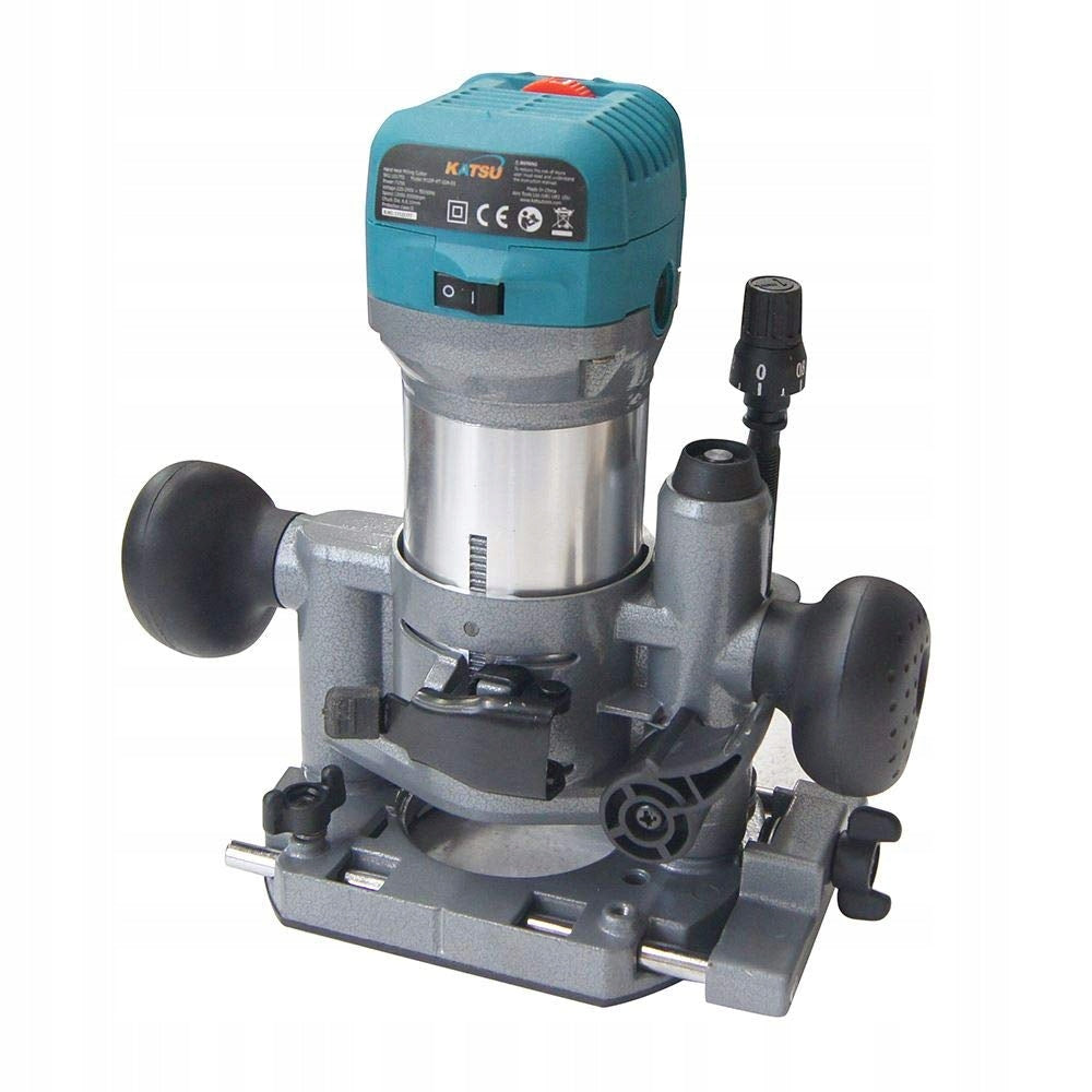 SPINDLE MILLING MACHINE Katsu Wood Trimmer 710 W Rotation Adjustment Brand Katsu