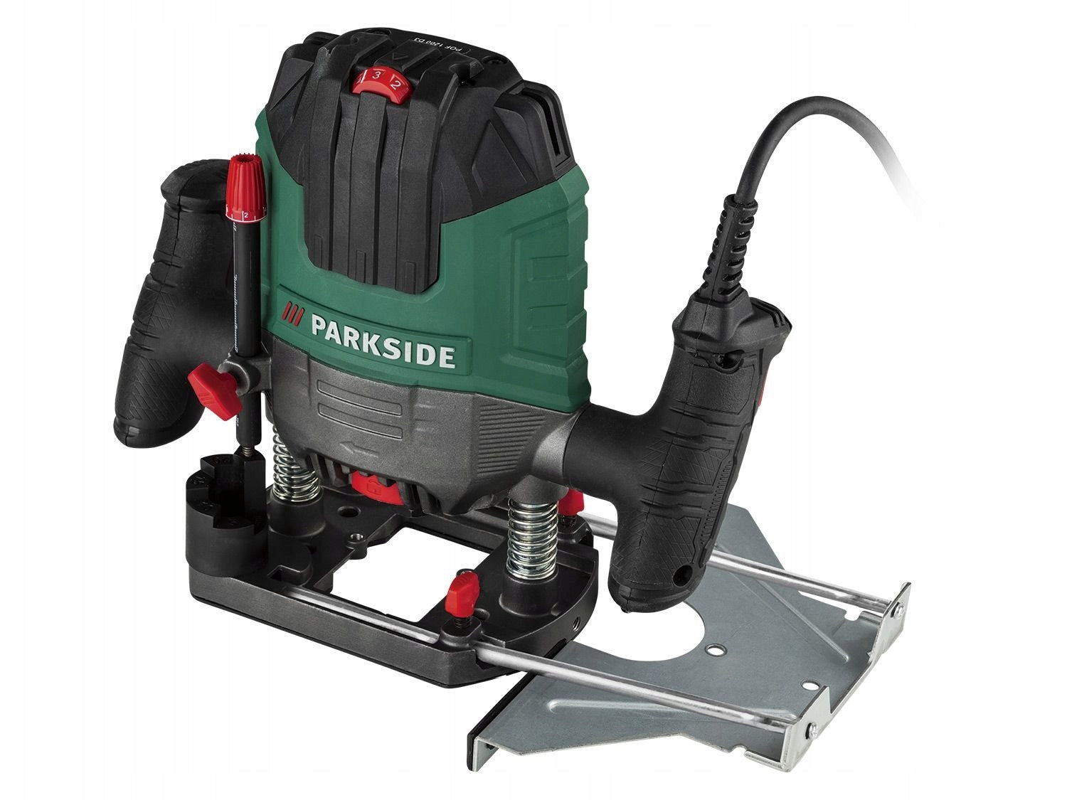 SPINDLE MILLING MACHINE Parkside POF 1200 e4 1200 W + CUTTERS Manufacturer code POF 1200 E4