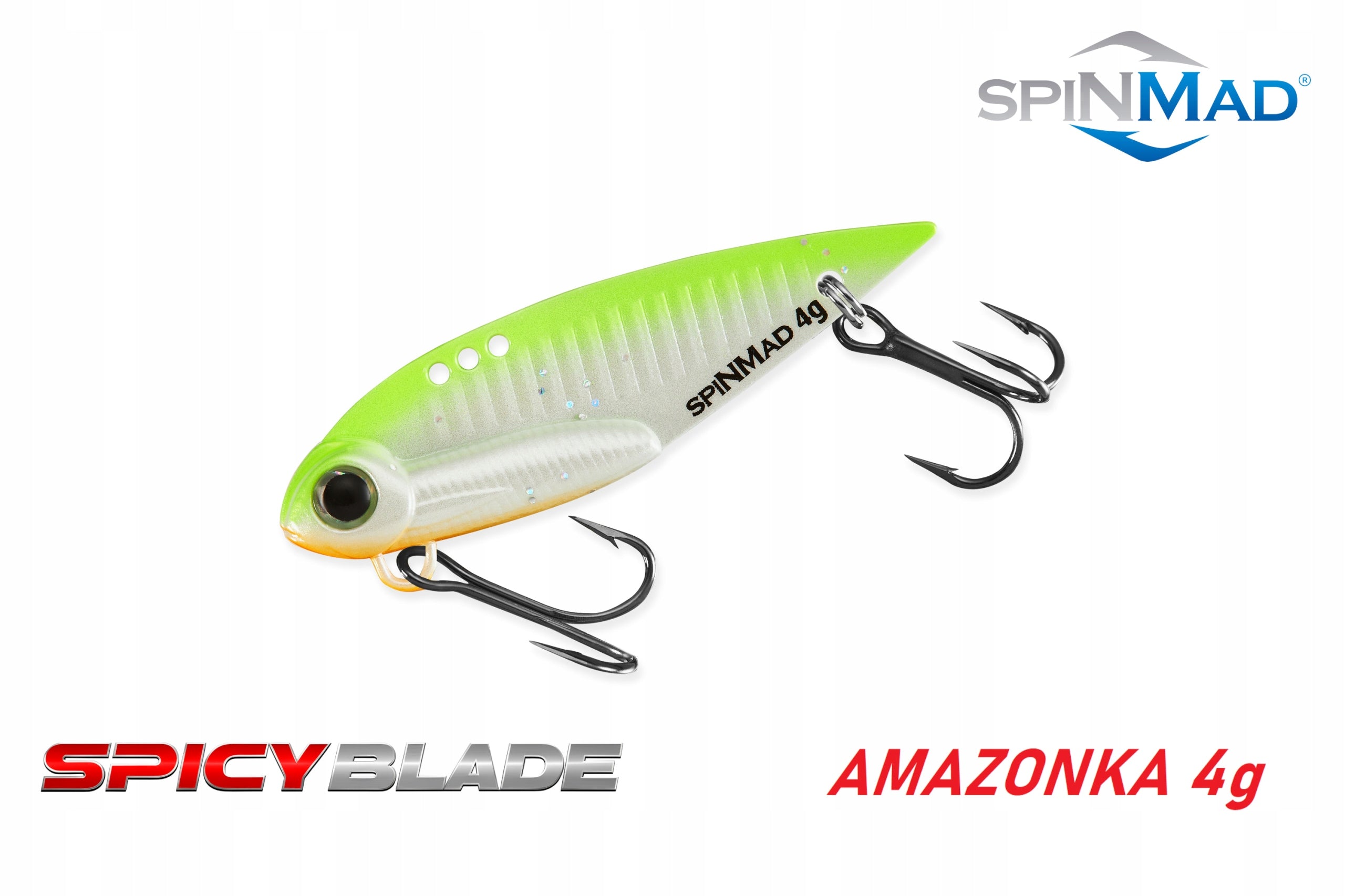 SPINMAD CICADA AMAZON 4,5 CM 4 GR Set of 9 Packaging status original