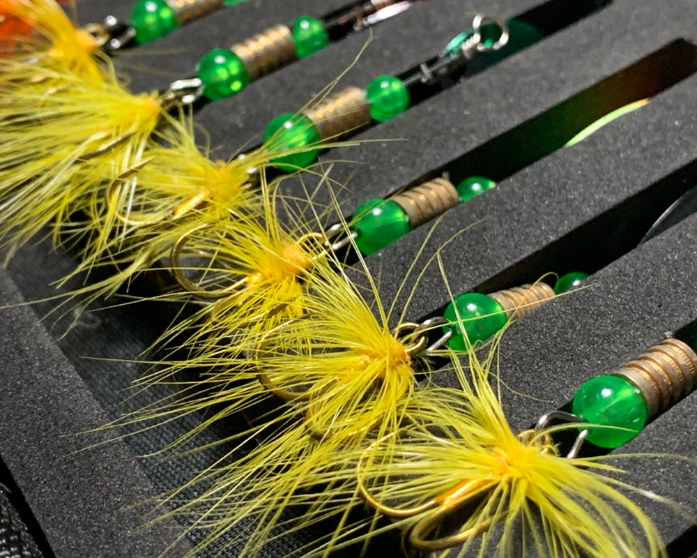 SPINNER SET, SPINNER BAITS, SHEET METAL FISH + SUNGLASSES Model Zestaw Wędkarski AX-FISH + Okulary