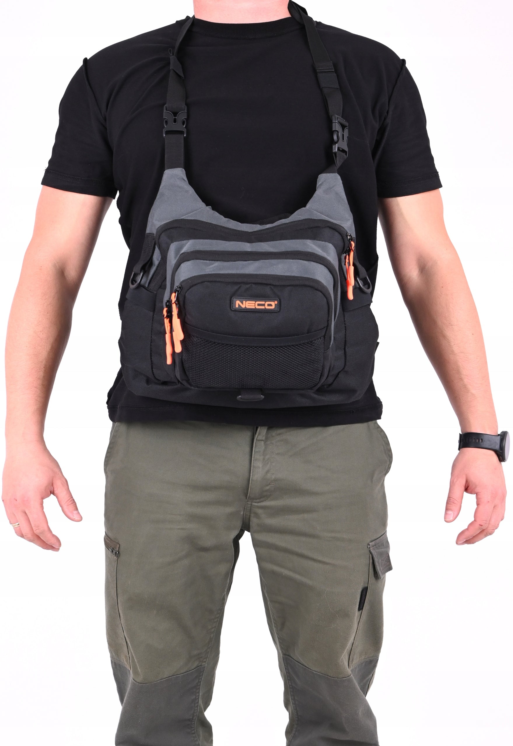 SPINNING FISHING BAG DURABLE ROOMY 35×23,5×12 cm 7l GIFT Packaging status original