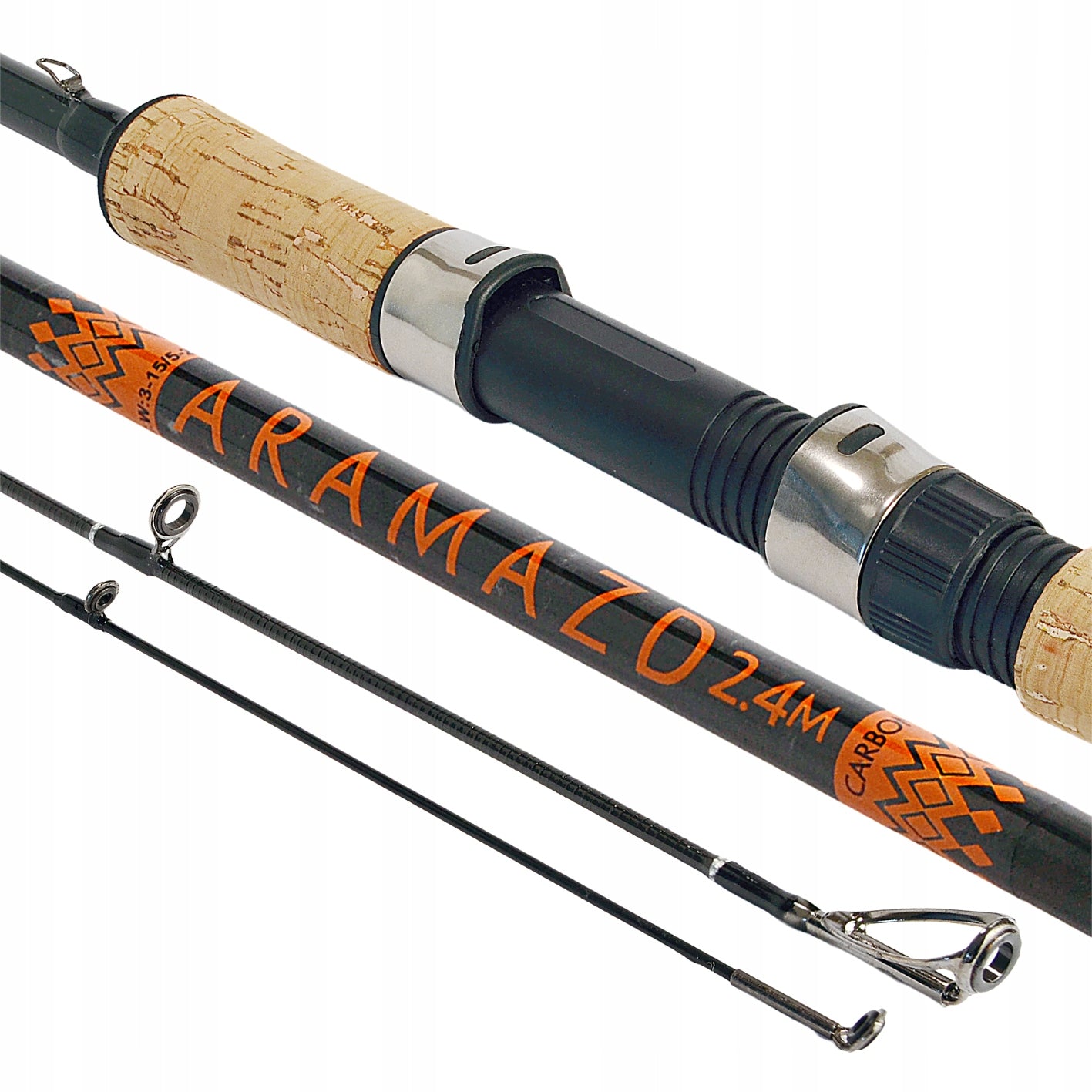 SPINNING ROD 2in1 ARAMAZD HOKKAIDO UNIVERSAL SPINNING 2,4M 3-15 / 5-25 Manufacturer code W11224