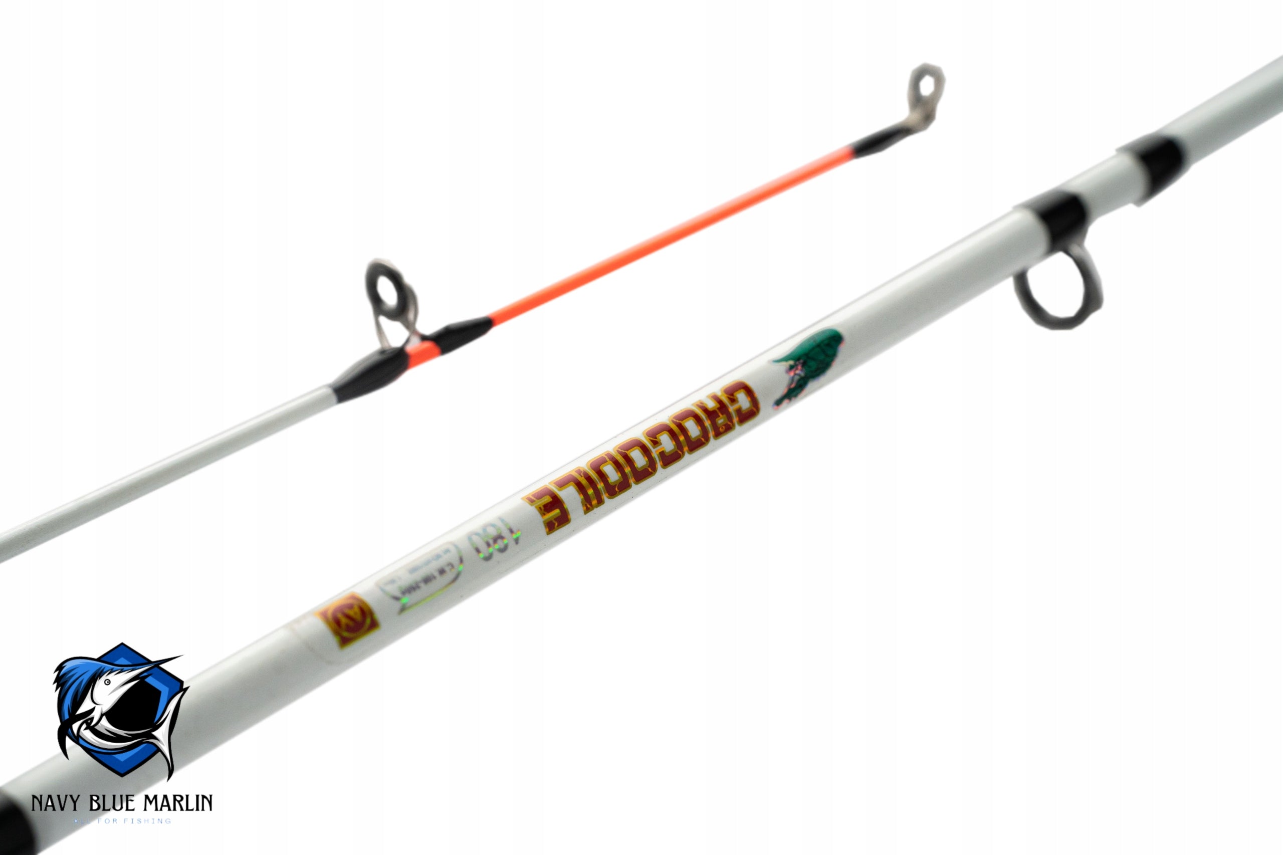 SPINNING ROD CROCODILE 2.4M 100-250G ALUMINIUM STRONG HEAVY 120034 Model CRO