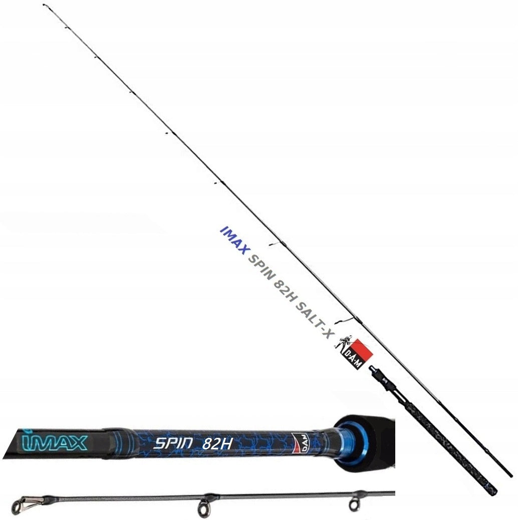 SPINNING ROD DAM IMAX SPIN 82H SALT-X 2,50 m/ 20-60gr. DT.1,96cm H.Q.