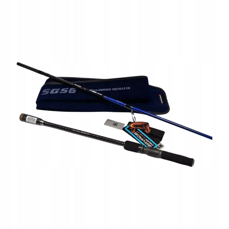 SPINNING ROD SAVAGE GEAR SG56 221CM FODERATE FASR PE 1.2-2.0