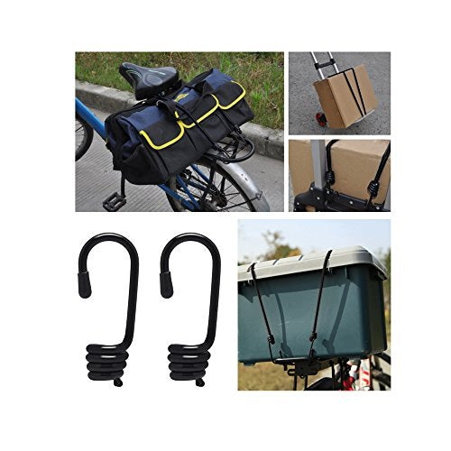 SPIRAL HOOK ELASTIC BUNGEE FOR CAR BIKE LUGGAGE 10X8MM 10PCS Manufacturer code Bez marki