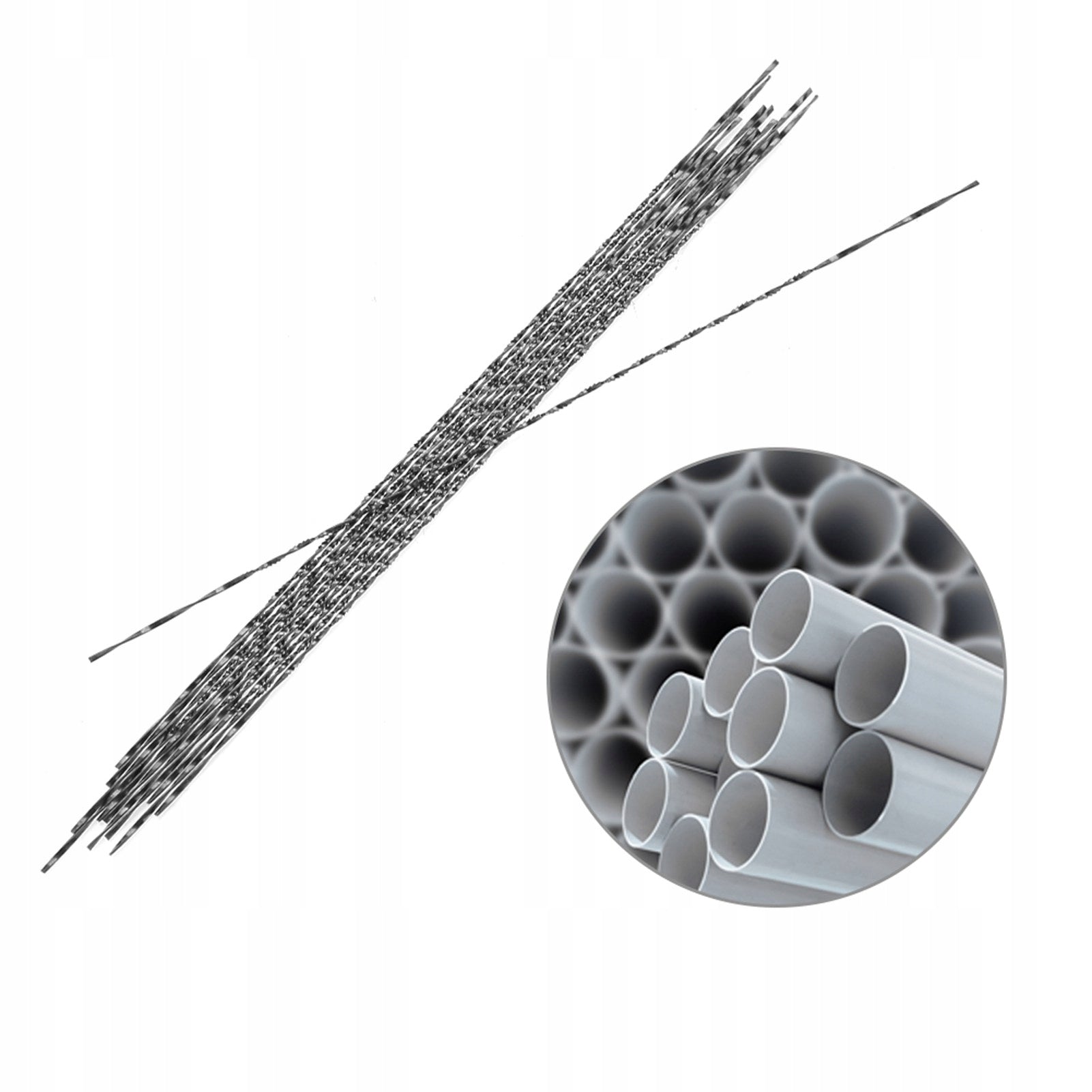 SPIRAL JIGSAW BLADES 12PCS PRECISION HAIR BALL SAW Packaging status original