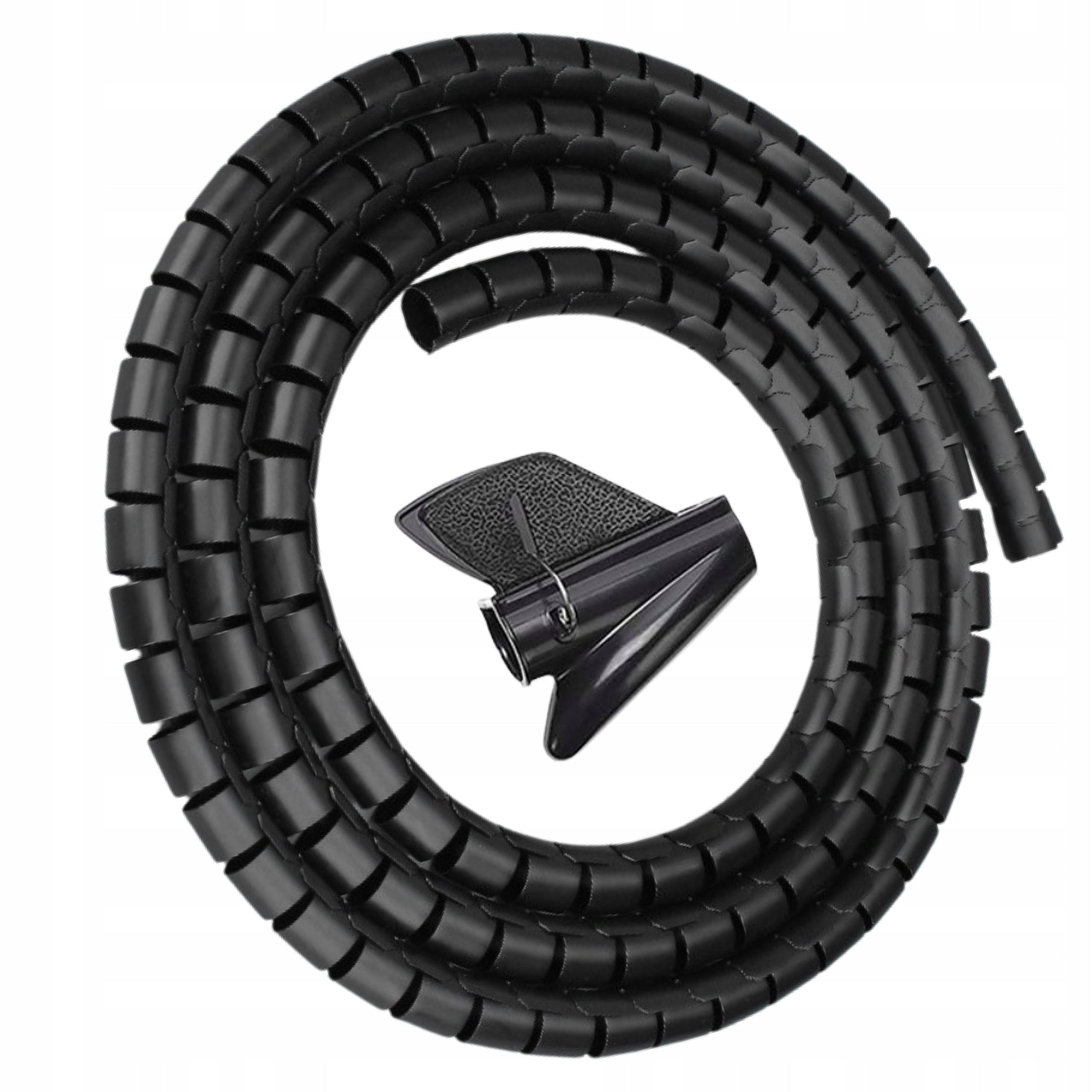 SPIRAL MASKING COVER BRAID CABLE ORGANIZER PESZEL 22mm 5M Manufacturer code Organizer do Kabli na Kable Maskownica Biurko