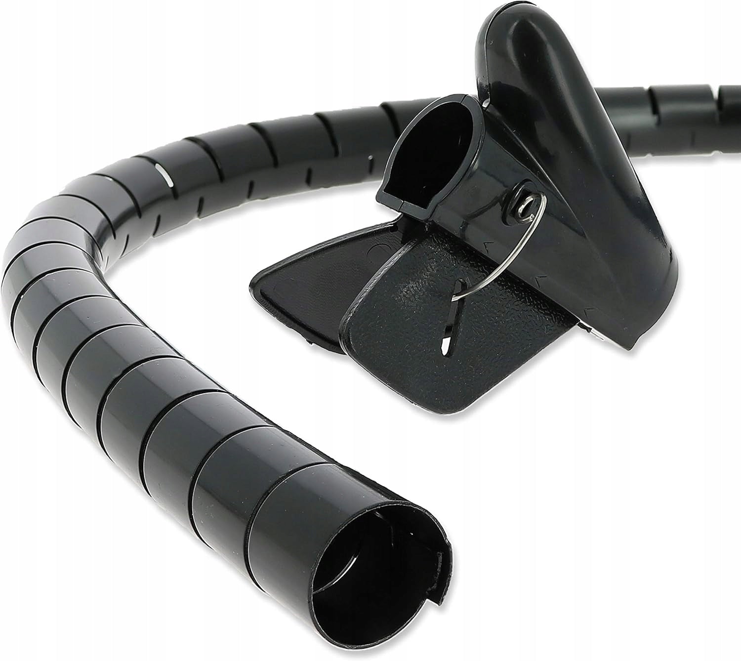 SPIRAL ORGANIZER WIRE CABLE GRILLE COVER 2,6m Color black