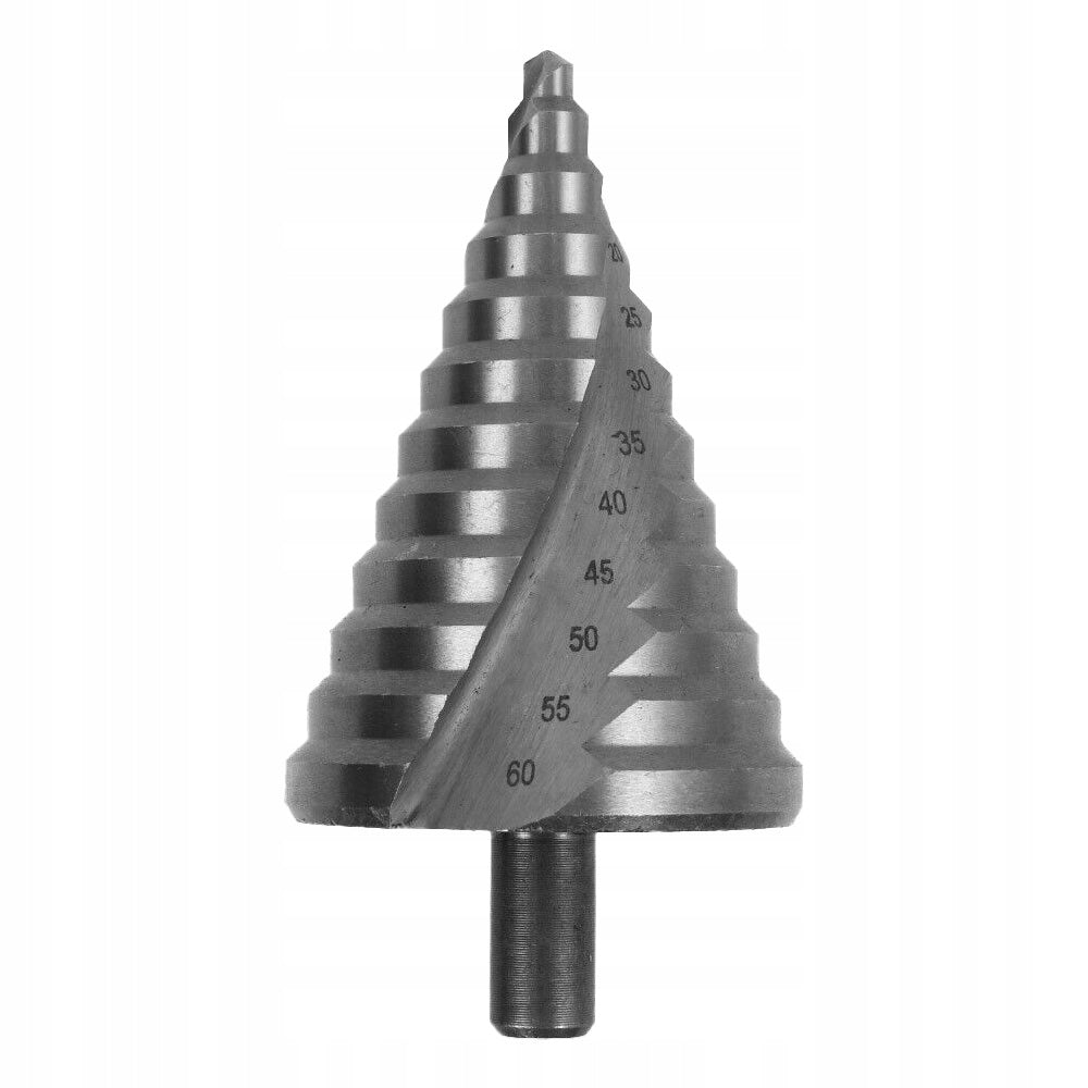 SPIRAL STEP DRILL BIT FOR METAL 6-60 mm SOLID STRONG RICHMANN Drill bit type spiral conical