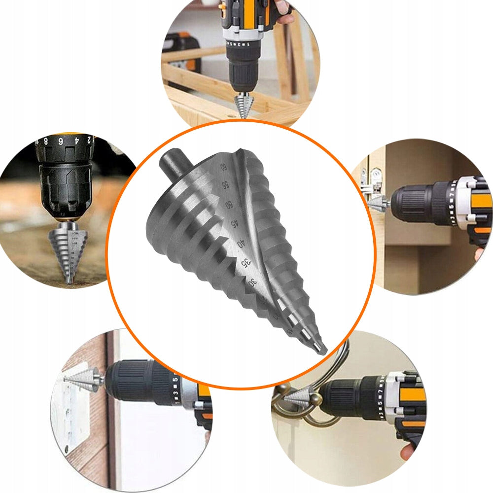 SPIRAL STEP DRILL BIT FOR METAL 6-60 mm SOLID STRONG RICHMANN Manufacturer code suuyq01