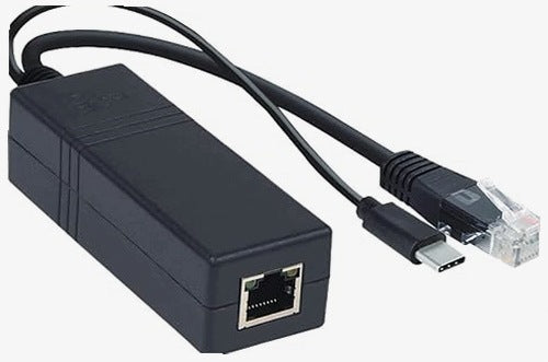 SPLITTER POE USB C 5V 2.5A GIGABIT 802.3AF AC ADAPTER for Home