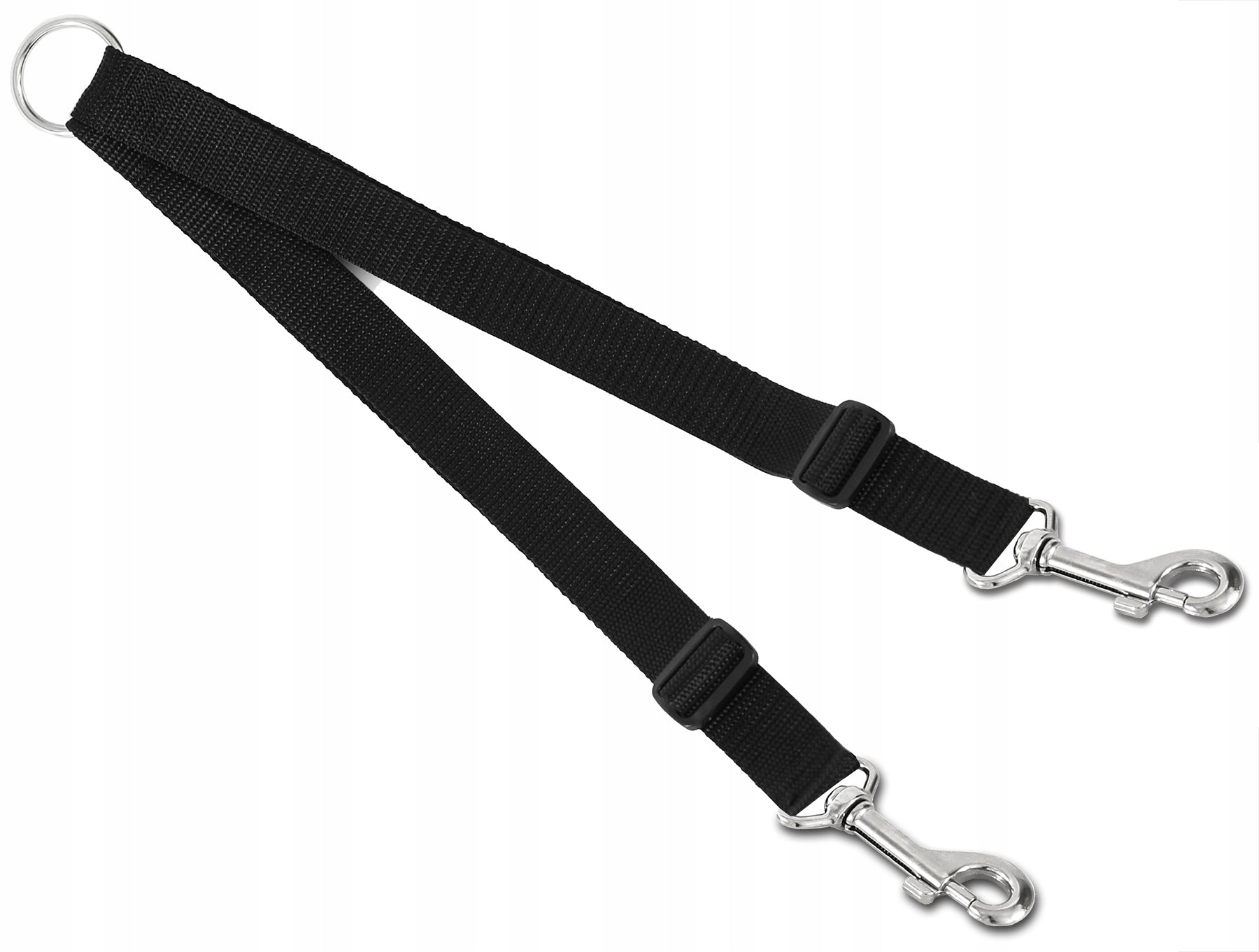 SPLITTER Strong two-piece LEASH FOR 2 DOGS 25mm Brand Reverse
