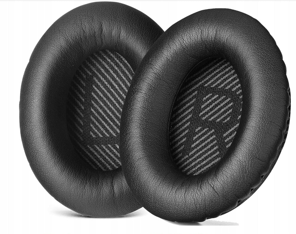 SPONGE EAR CUPS FOR BOSE QC35 QC25 QC15 AE2 QC2 SYNTHETIC LEATHER Manufacturer code 00561