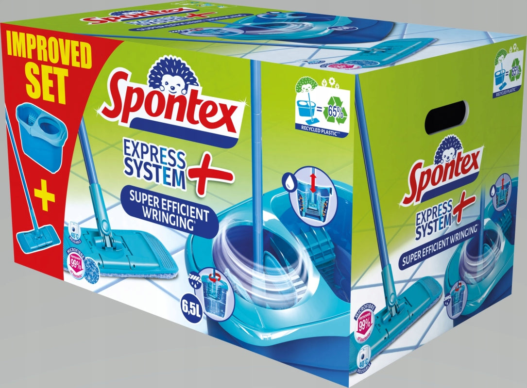 SPONTEX Rotační mop Express Systém+NEW