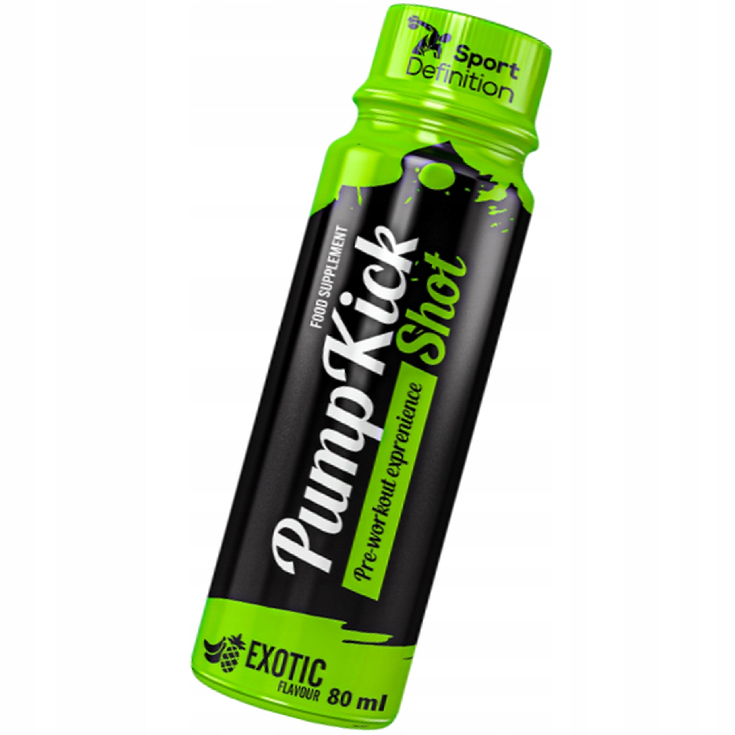 SPORT DEFINITION PUMP KICK SHOT pre-workout Expiration date at least six months from the date of purchase