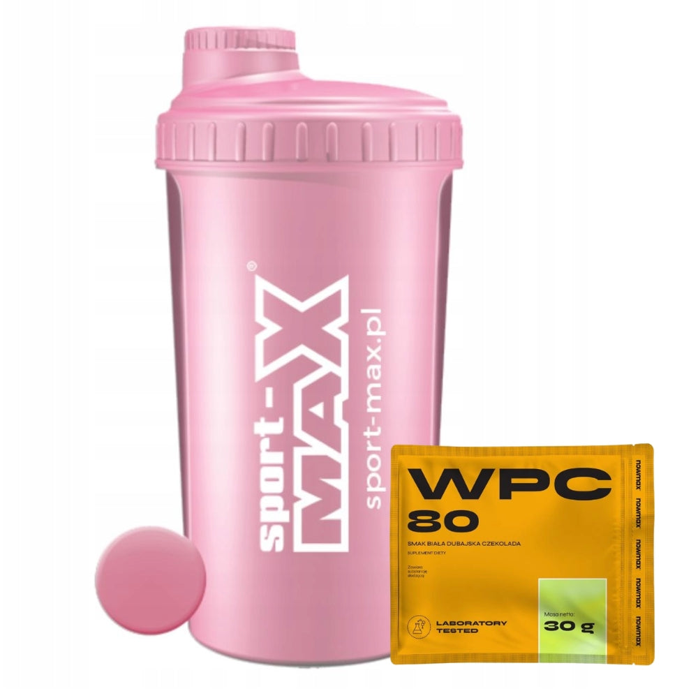 SPORT-MAX SHAKER FOR CONDITIONERS 700 ml AIRTIGHT SHAKER FOR SPORTS GYM Manufacturer code Shaker bidon do białka sitko