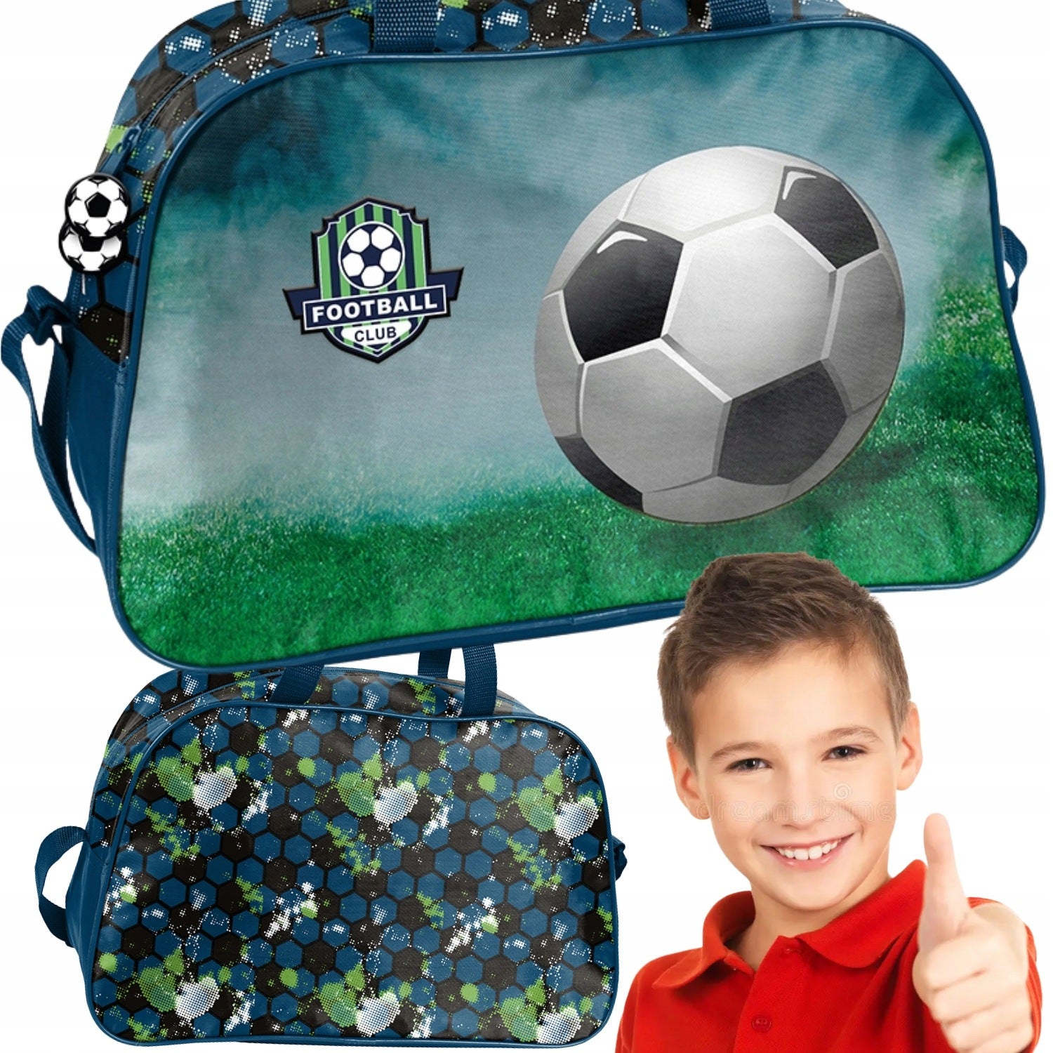 SPORTS BAG FOOTBALL FOR SWIMMING POOL TRAVEL TRAINING LARGE COMPARTMENT