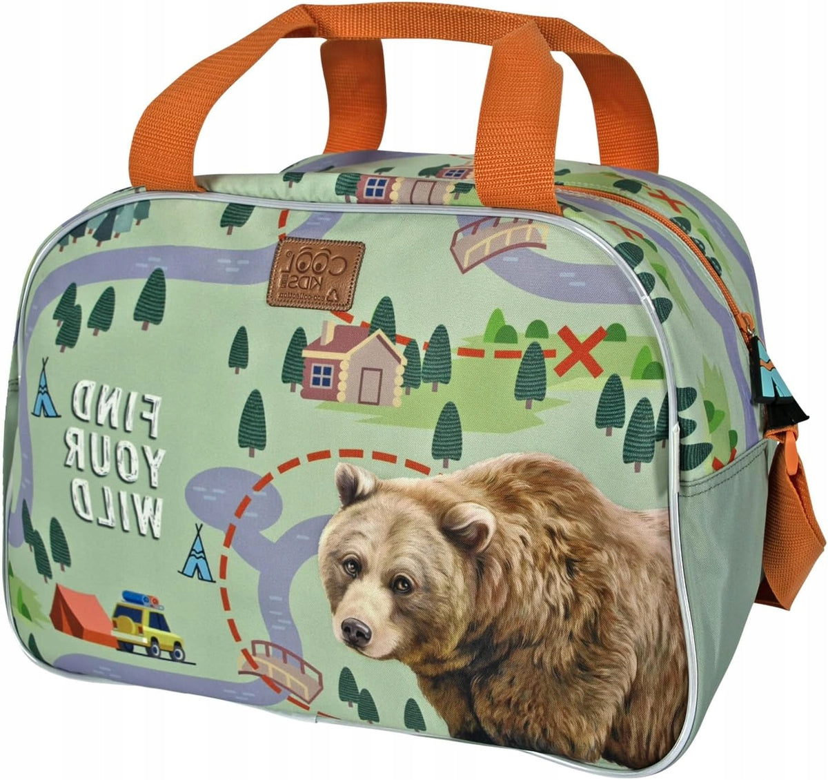 SPORTS BAG FOR CHILDREN FOR SCHOOL AND GYM WITH RPET 28X41,5X21CM