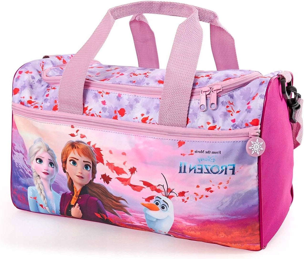 SPORTS BAG FOR CHILDREN WATER RESISTANT ROZOWA 35X22X15 ADJUSTABLE SHOULDER STRAPS Brand Perletti