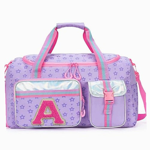 SPORTS BAG GIRL INITIAL A TO DANCE SHOES NYLON 51CM for children