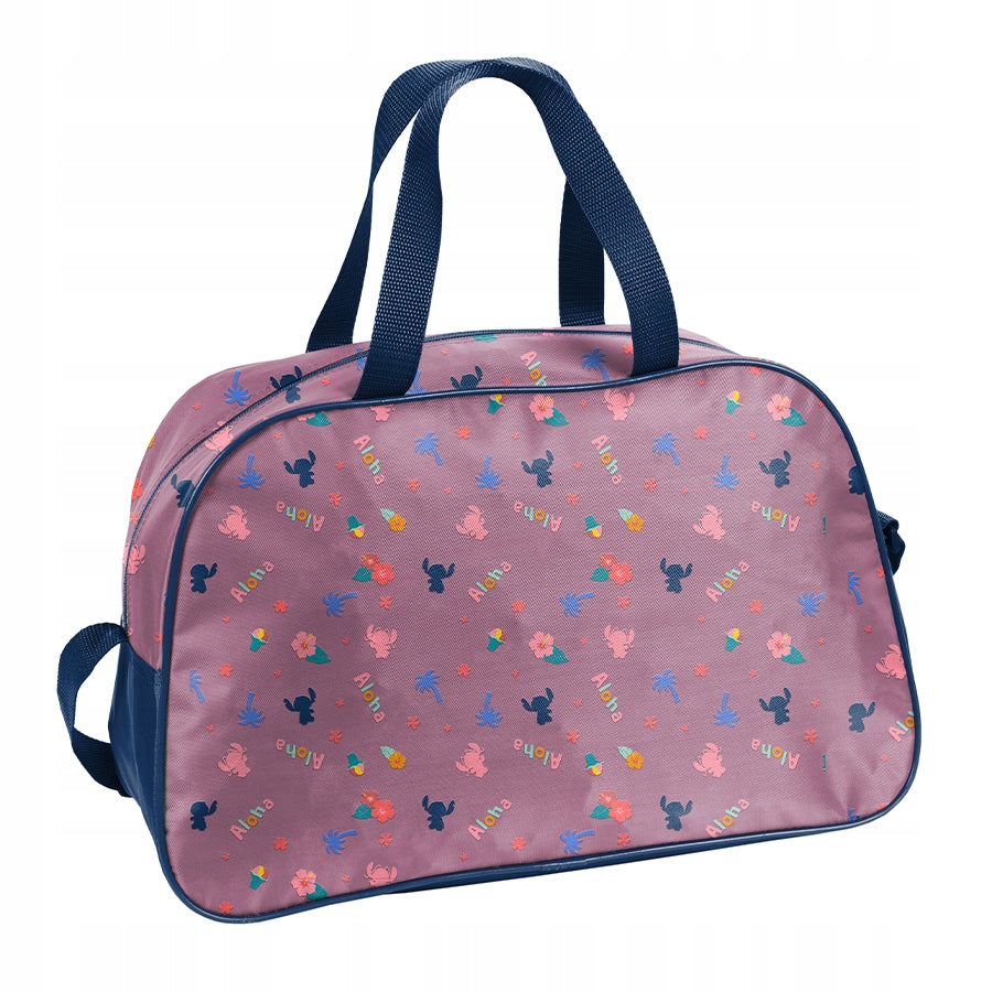 SPORTS BAG PASO STITCH PINK TRAVEL POOL GIRLS A4 Manufacturer code TORBA SPORTOWA PASO STITCH RÓŻOWA BASEN
