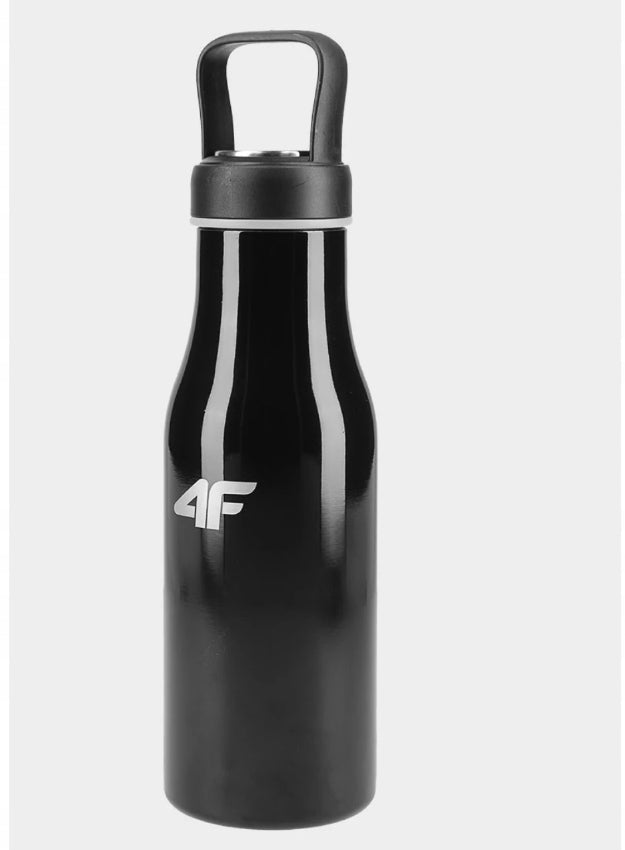 SPORTS BOTTLE 4F TRAINING 450ML STAINLESS STEEL BOTTLE Color black