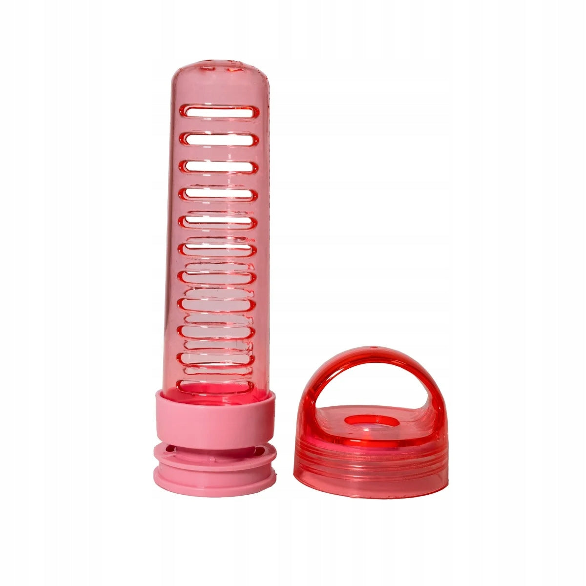 SPORTS BOTTLE INFUSER ALL-PINK 700 ML WITH FILTER AND HANDLE GymBeam Color pink