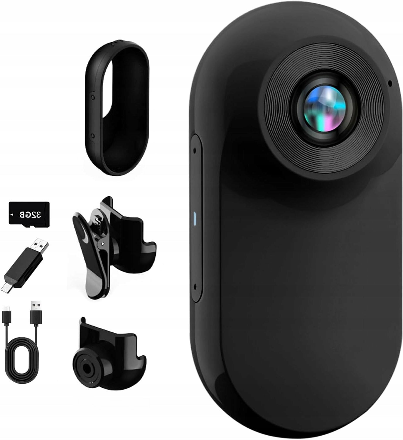 SPORTS CAMERA 360 DEGREE MINI ACTION CAM 1080P 32GB ON HELMET