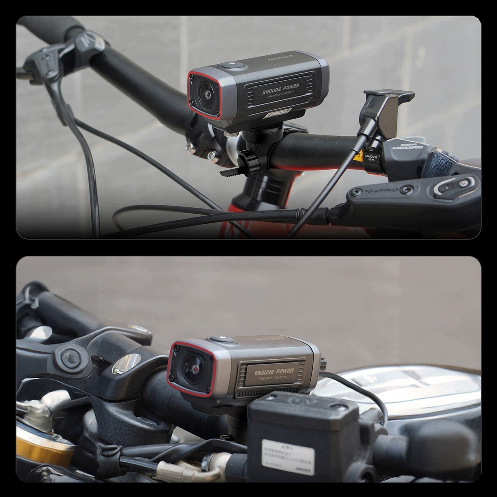 SPORTS CAMERA AKEEYO 710 LITE 1080P FOR BIKE HANDLEBAR WATERPROOF IP66 Model 4909963784766
