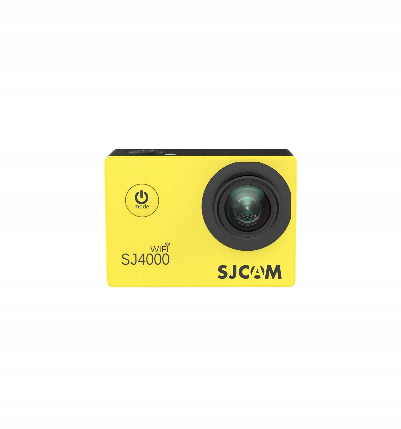 SPORTS CAMERA SJCAM SJ4000 WIFI YELLOW 4k UHD WATERPROOF ACCESSORIES Packaging status original
