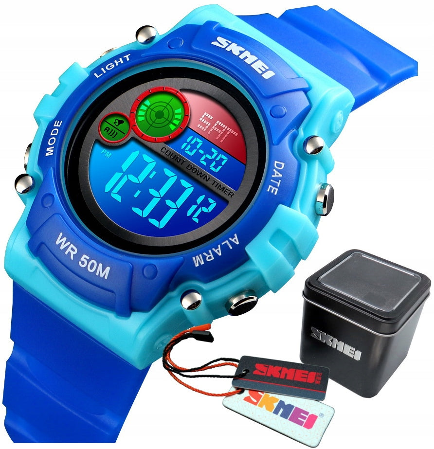 SPORTS CHILDREN'S ELECTRONIC WATCH FOR BOY GIRL COLORFUL