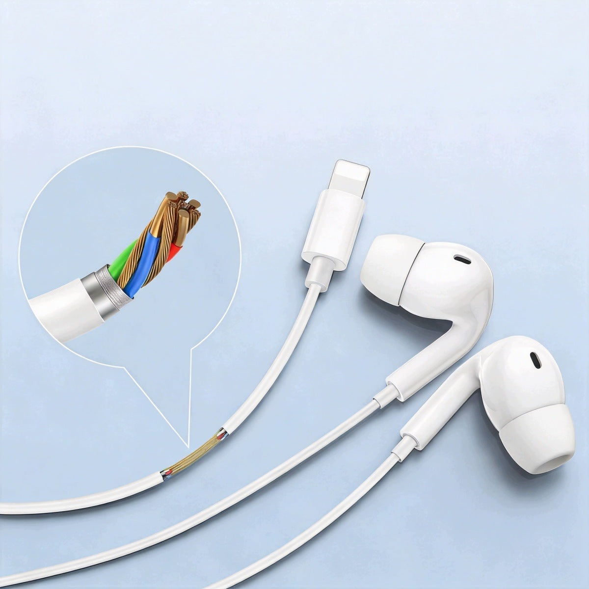 SPORTS IN-EAR AUDIO HEADPHONES FOR IPHONE 11 12 13 14 MINI PLUS PRO MAX Model other