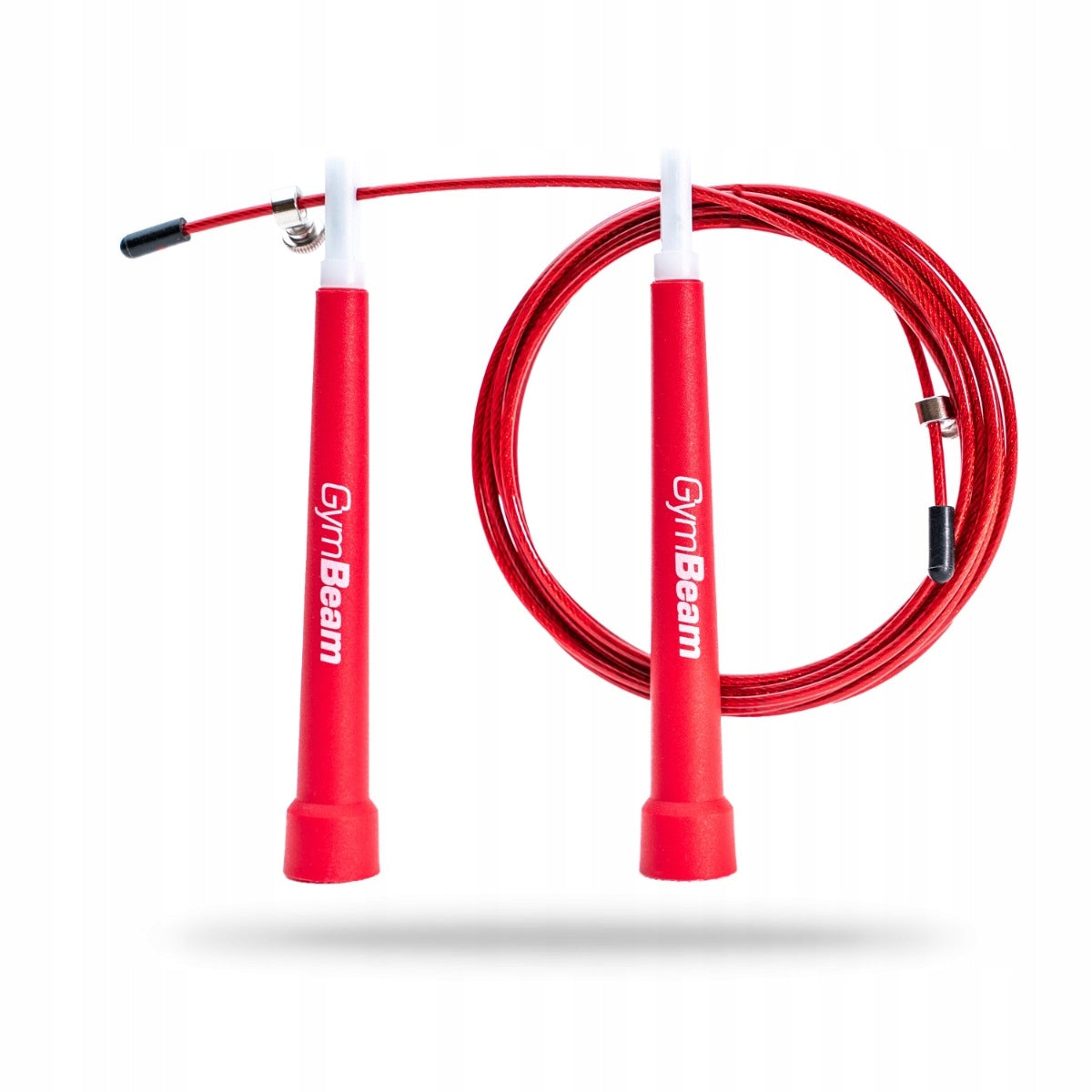 SPORTS JUMP ROPE FITNESS TRAINING CROSSFIT ADJUSTABLE - GymBeam red Color red