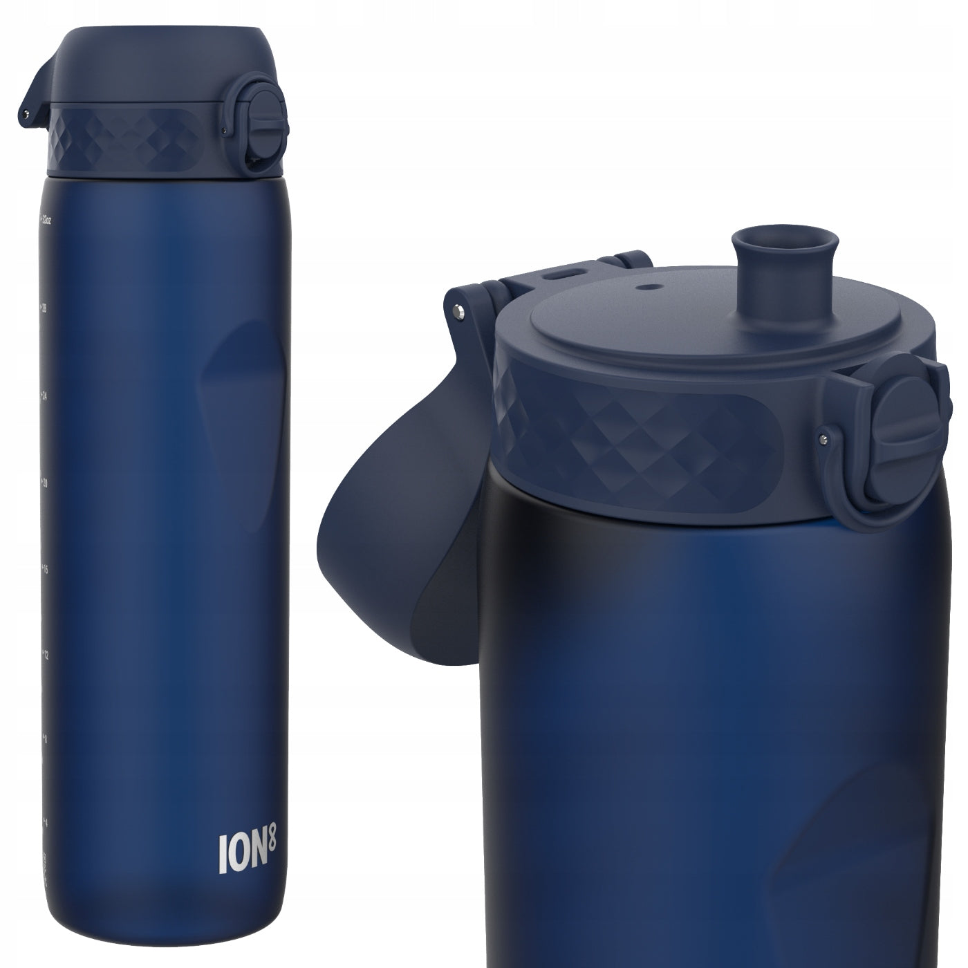 SPORTS WATER BOTTLE TRAINING LARGE CAPACITY FITNESS GYM SPORT ION8 1 LITER