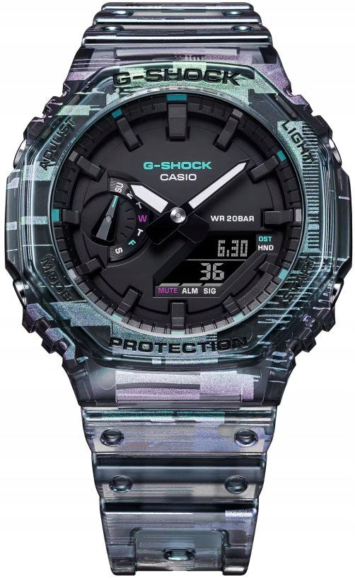 SPORTS YOUTH WATCH CASIO G-SHOCK GA-2100NN-1A MATRIX MODERN Brand CASIO