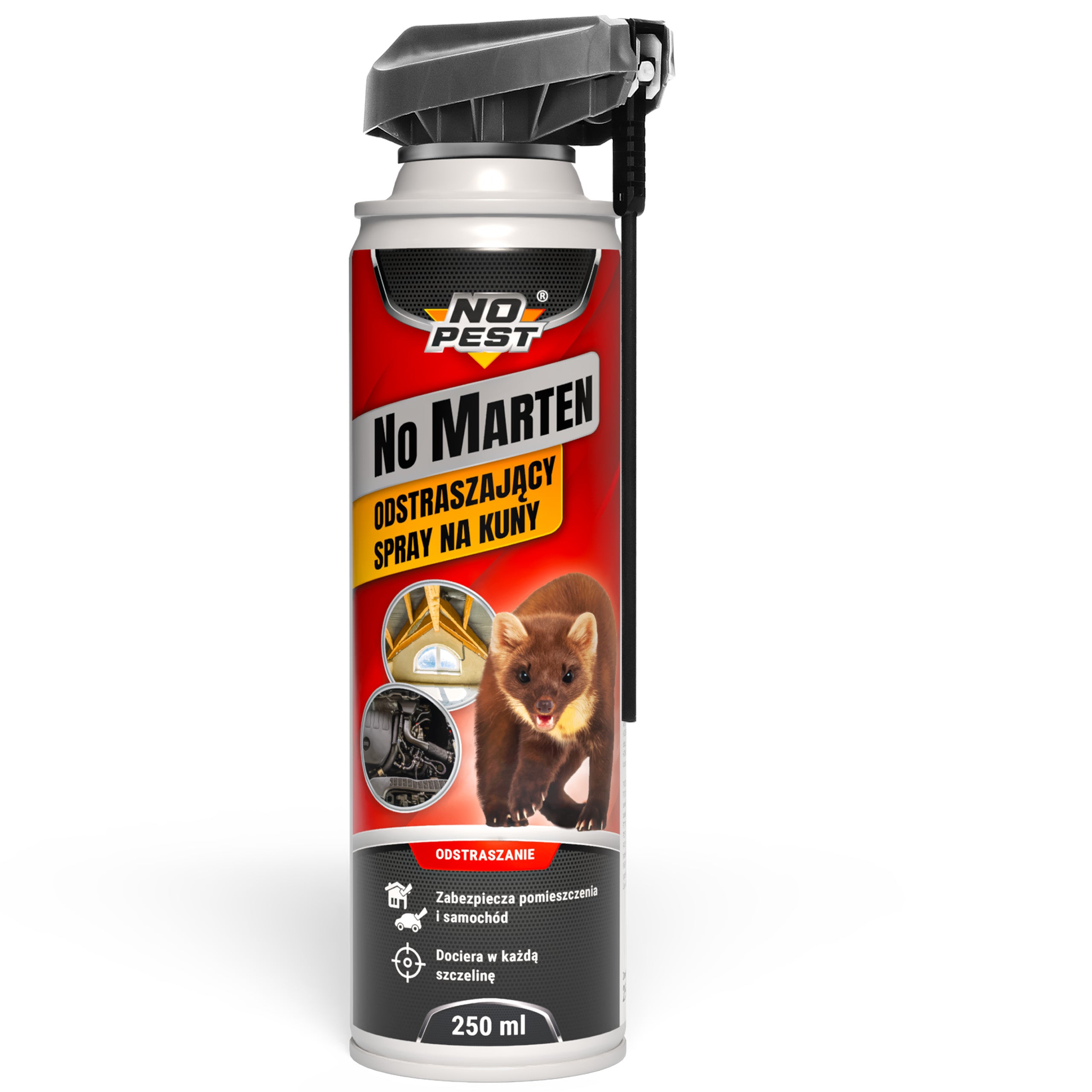 SPRAY PREPARATION FOR MARTEN DETERRENT KUN WEASEL NO MARTEN NO PEST 250ML Packaging status original