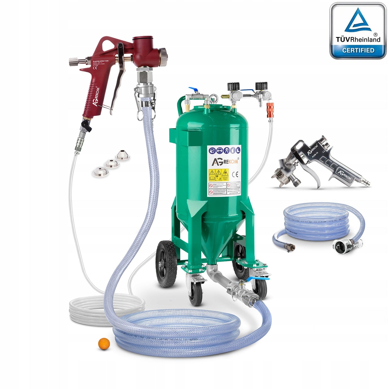 SPRAY WASHER FOAMER PLASTERER spraying pressure washer with nozzles