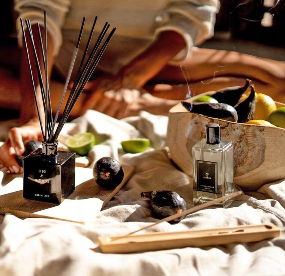 Namų kvapas su purškikliu Cereria Mollá Tea & Lemongrass, 100 ml