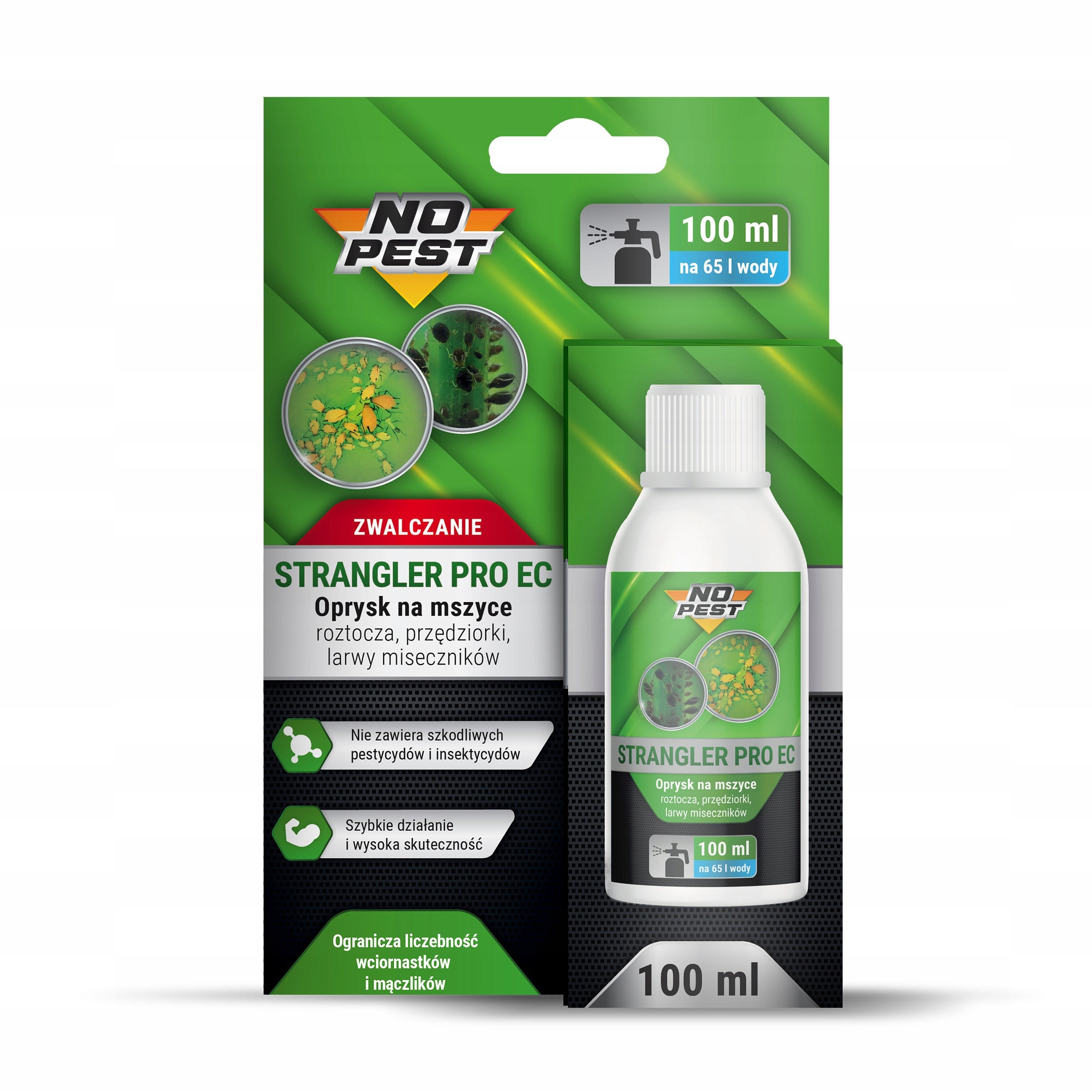 SPRAYING PREPARATION LIQUID AGENT ON APHID SPIDER MITES NO PEST 100ML Form liquid