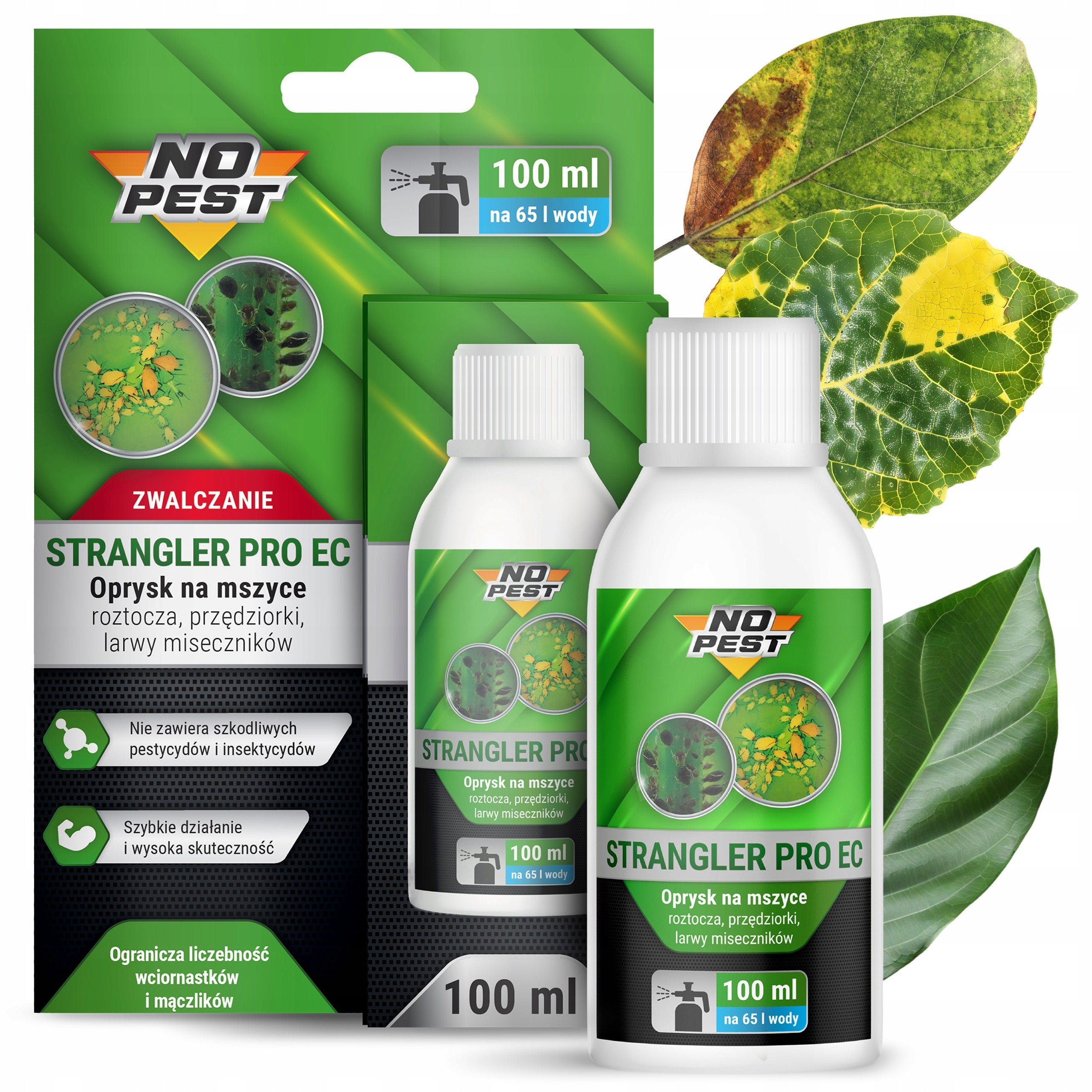 SPRAYING PREPARATION LIQUID AGENT ON APHID SPIDER MITES NO PEST 100ML