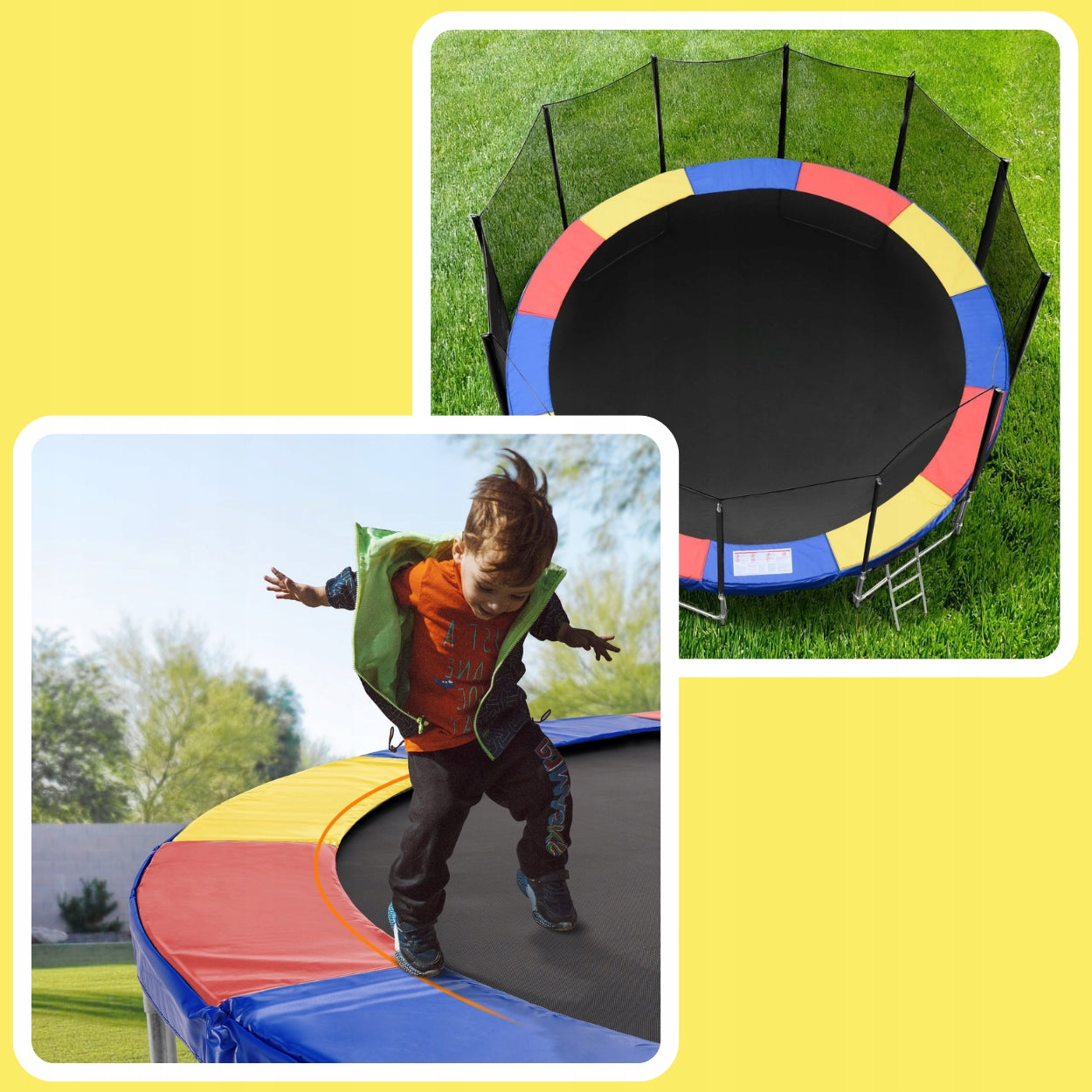 SPRING COVER FOR TRAMPOLINE 300-310CM MAT FLANGE DURABLE 10FT Brand ModernHome