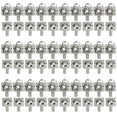 SPRING-LOADED BATTERY CONTACT PLATES SET OF 30 PAIRS ELECTRONIC ACCESSORIES Brand no brand
