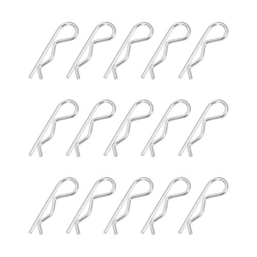 SPRING R PINS M2 5 X 50 MM CARBON STEEL FOR TRAILER STEEL Brand no brand