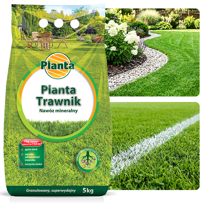 SPRING SUMMER LAWN GRASS FERTILIZER HEALTHY DENSE GRASS MULTICOMPONENT 5kg