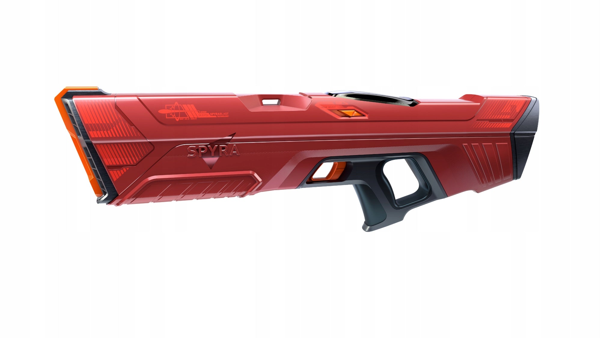 SPYRA SPYRAFOUR ELECTRIC WATER LAUNCHER GUN WATER RIFLE Manufacturer code 4260747380704