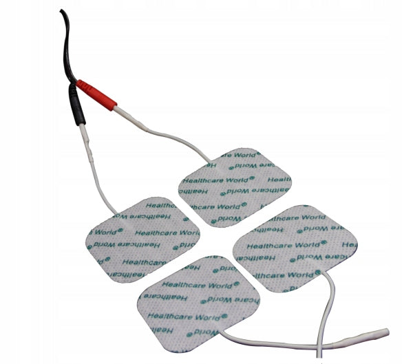SQUARE GEL ELECTRODES FOR ELECTROSTIMULATOR TENS EMS 5x5CM 12 PCS Manufacturer code HC5X5