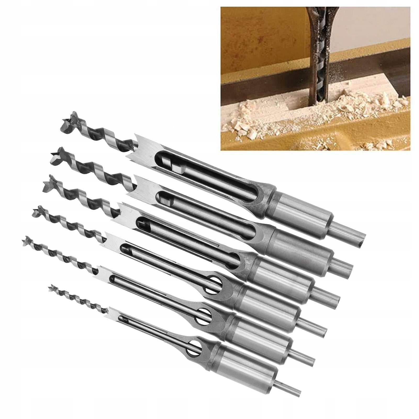 SQUARE HOLE DRILL CARPENTRY 6EL