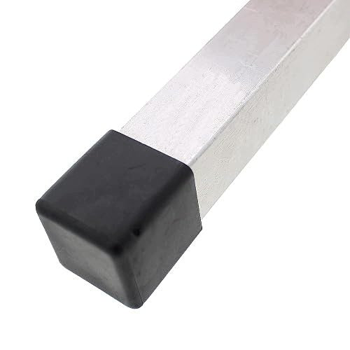 SQUARE RUBBER STOPPERS FOR CHAIR TABLE FURNITURE 25 MM 4 PCS. for home Brand no brand
