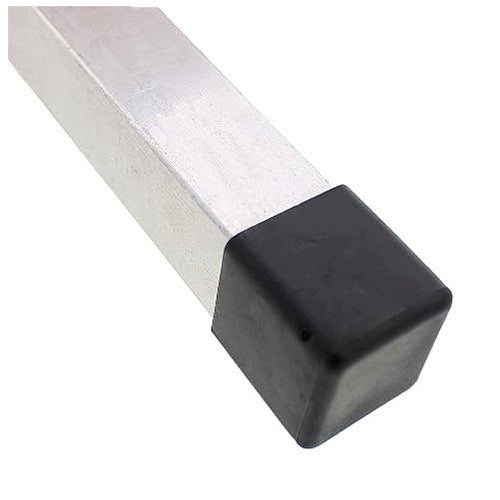 SQUARE RUBBER STOPPERS FOR CHAIR TABLE FURNITURE 25 MM 4 PCS. for home